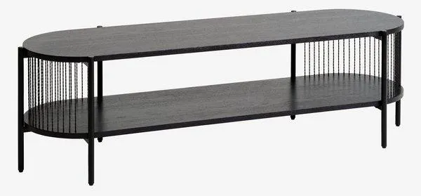 TV bench EGELEV black