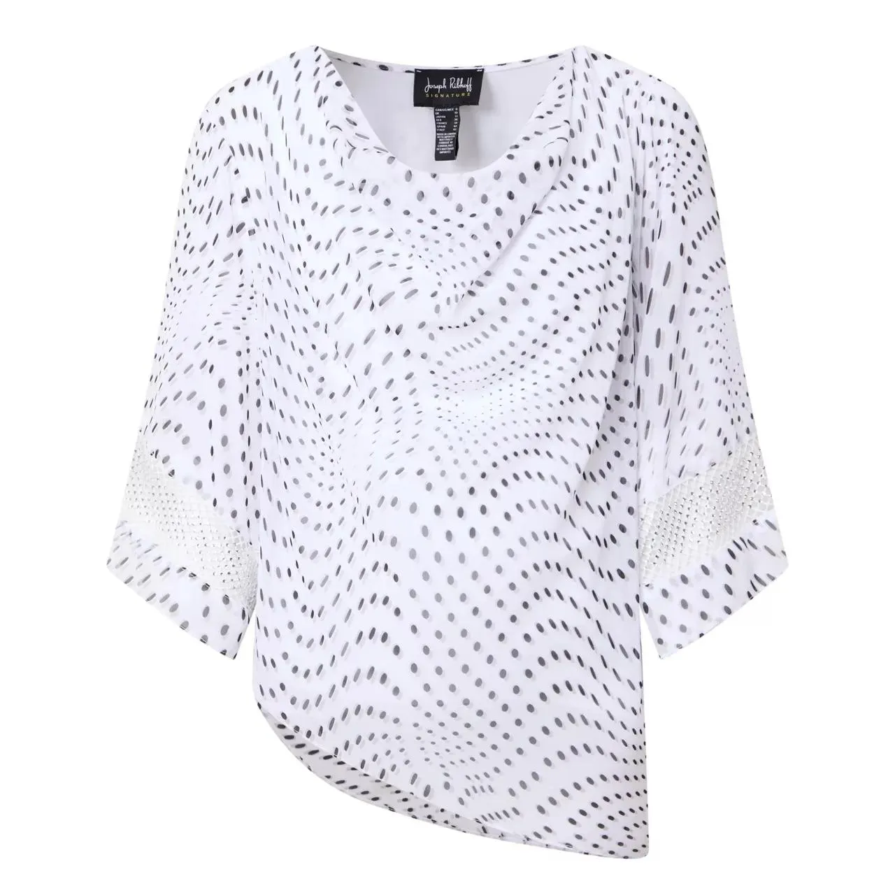 New in JOSEPH RIBKOFF Polkadot Draped Top €279.00