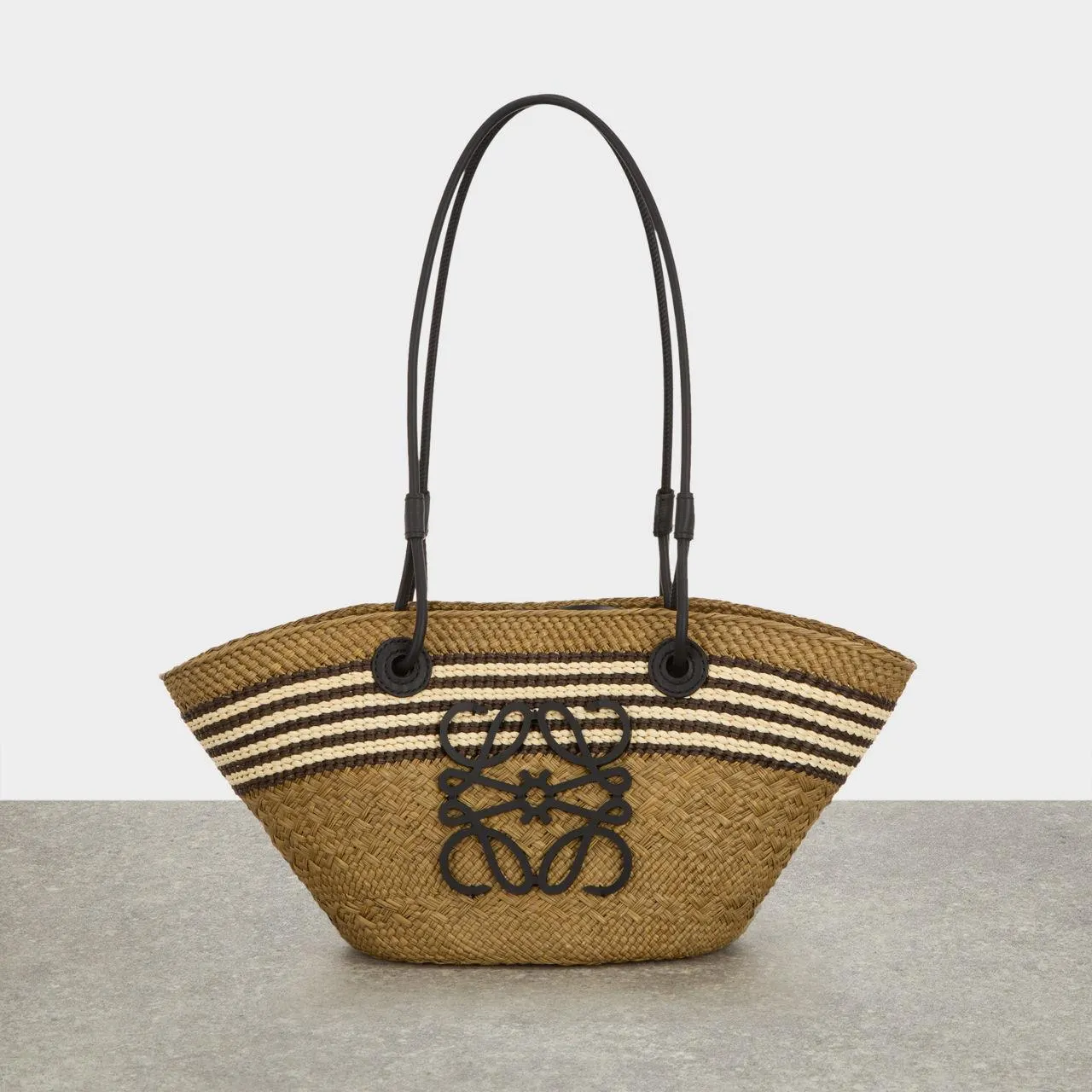 LOEWE Anagram Stripes Small Tote Bag