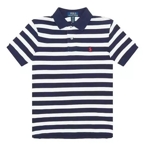 Polo Player Logo Striped Polo Shirt