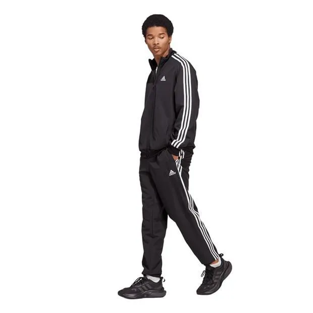 adidas 3S Woven Tracksuit Mens