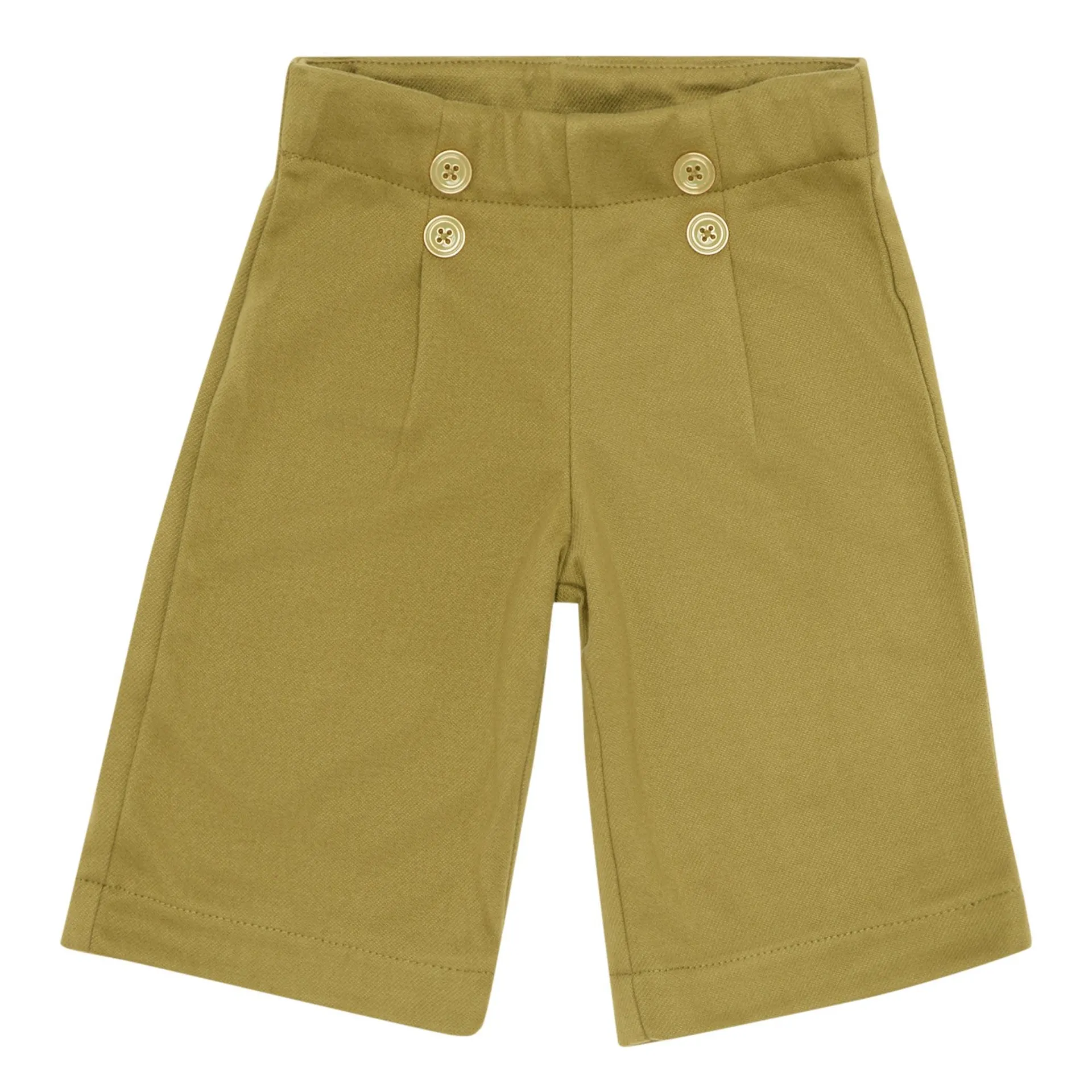 Twill Button Trousers