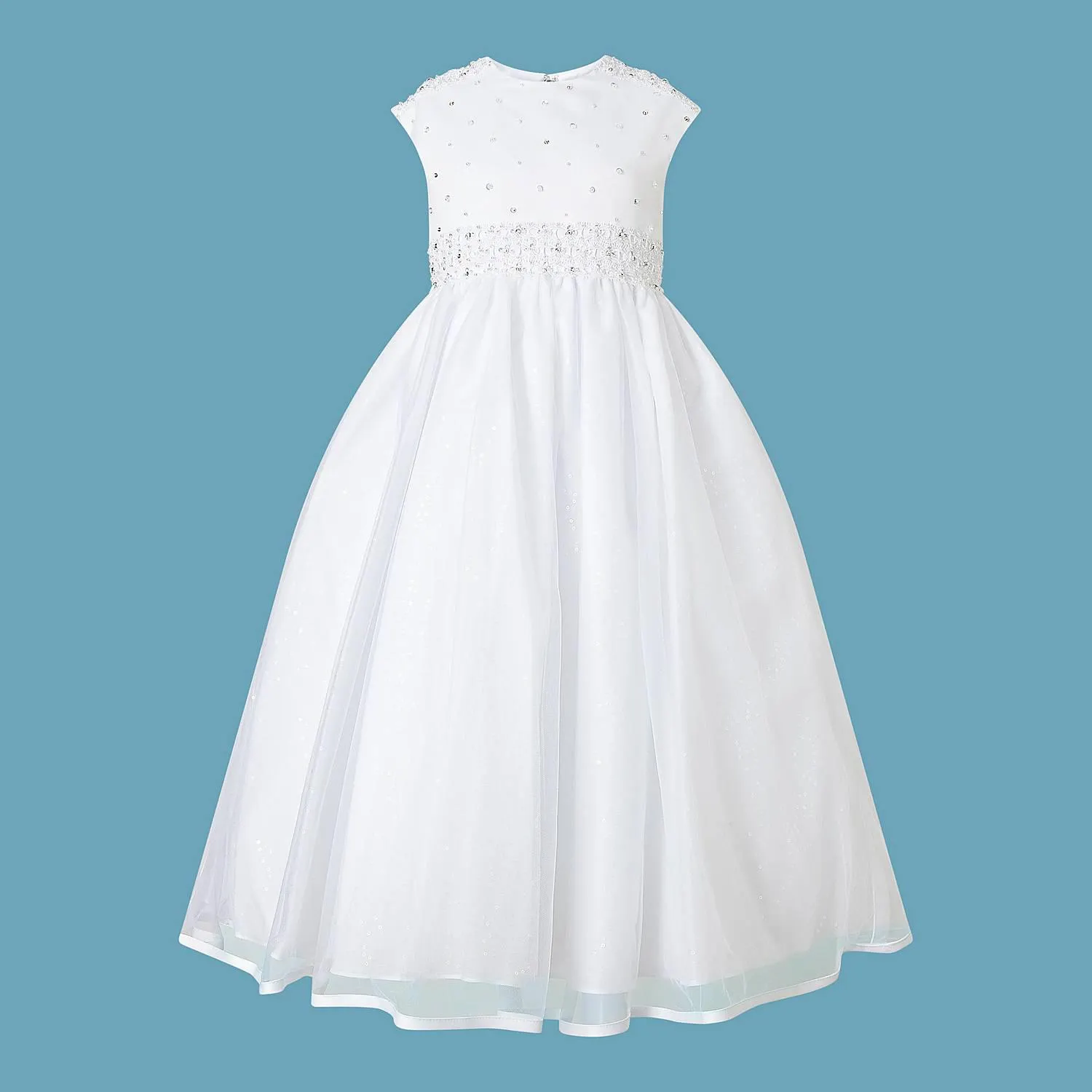 Sequin Embellished Communion Dress