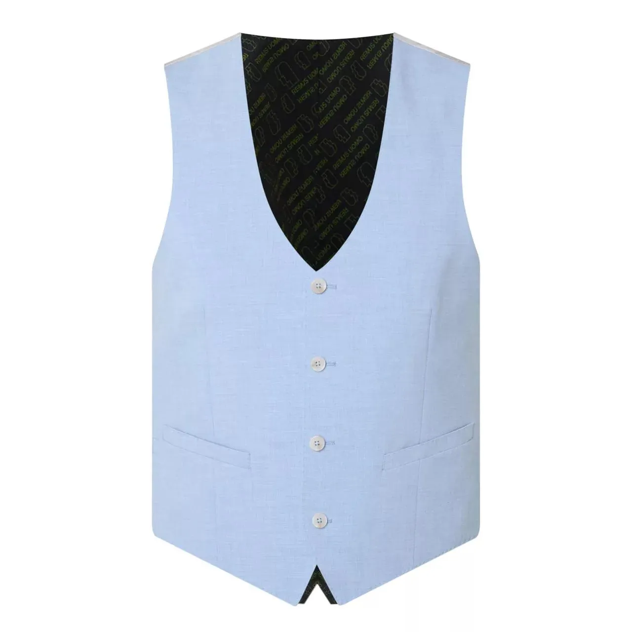 New in REMUS UOMO Massa Single-Breasted Waistcoat €69.95