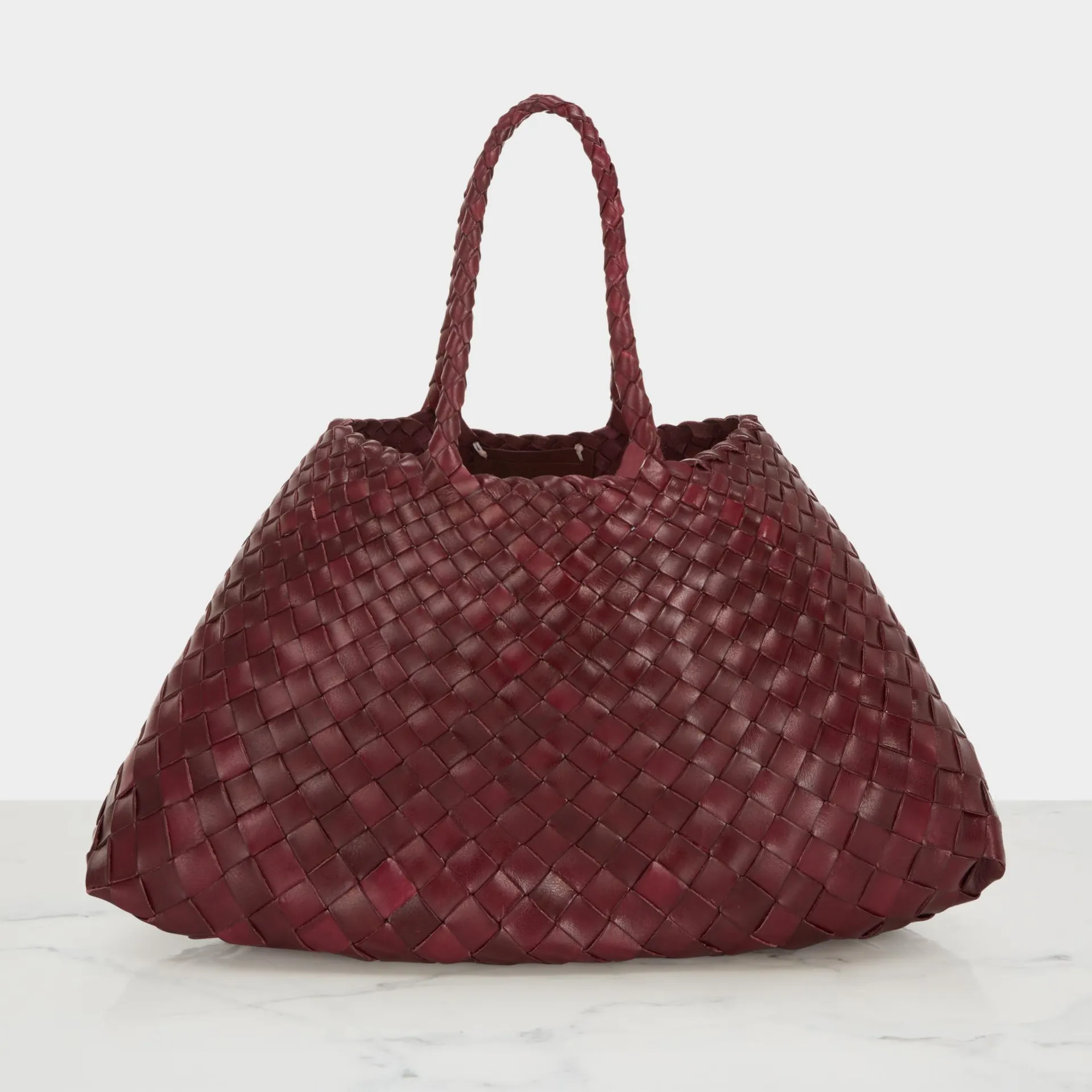 Santa Croce Small Woven Tote Bag