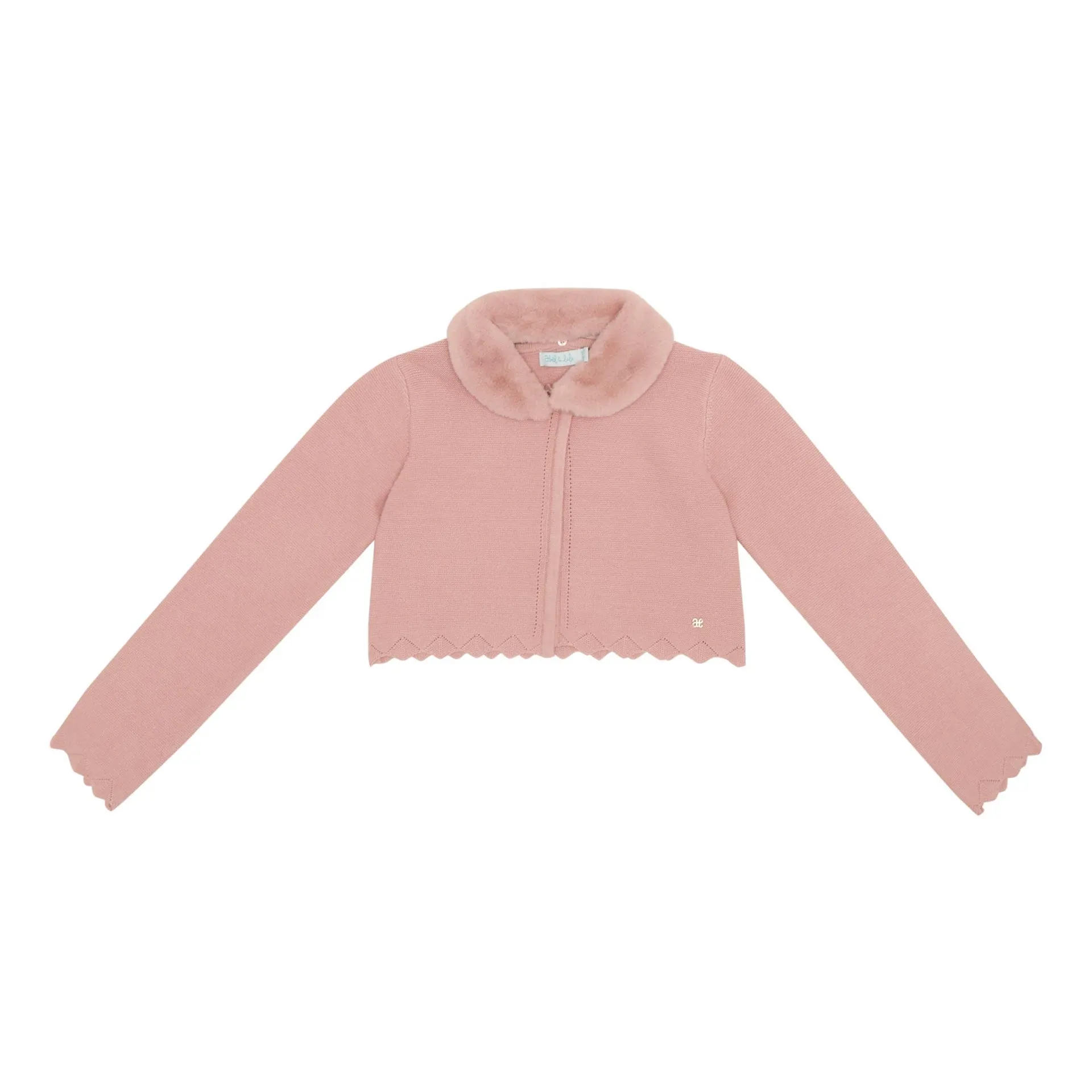 Pointelle Fine Knit Cardigan