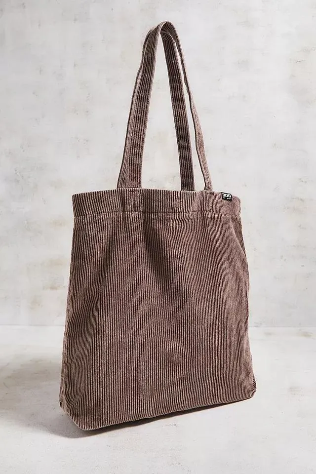 BDG Tab Corduroy Tote Bag