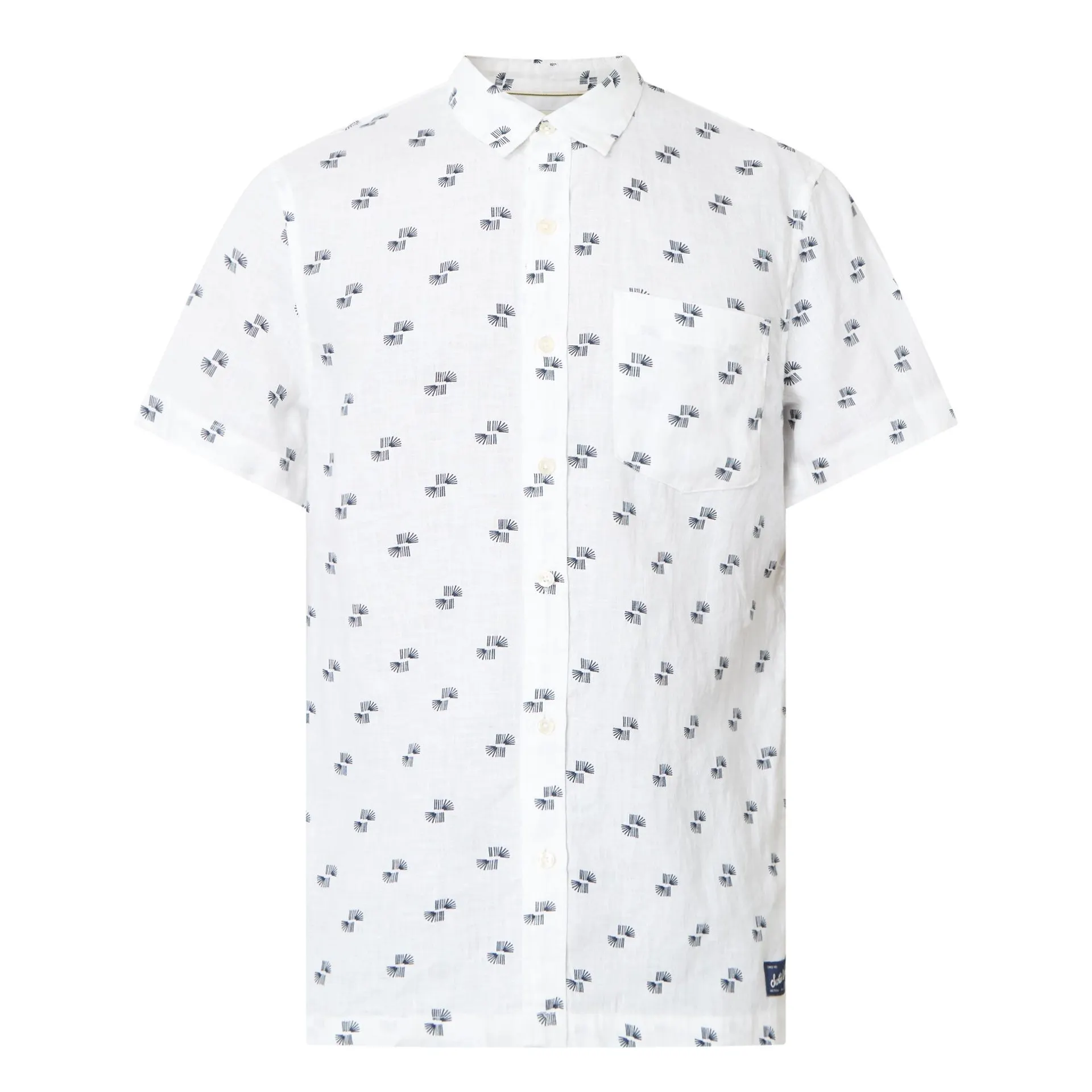 Blurred Printed Casual Shirt
