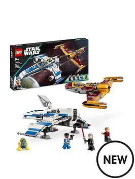 New Republic E-Wing vs. Shin Hati's Starfighter 75364