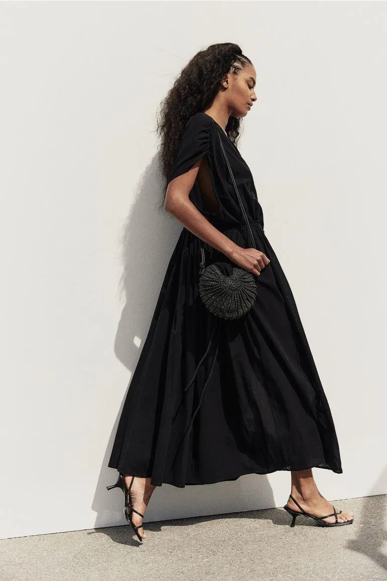 Oversized cotton dress