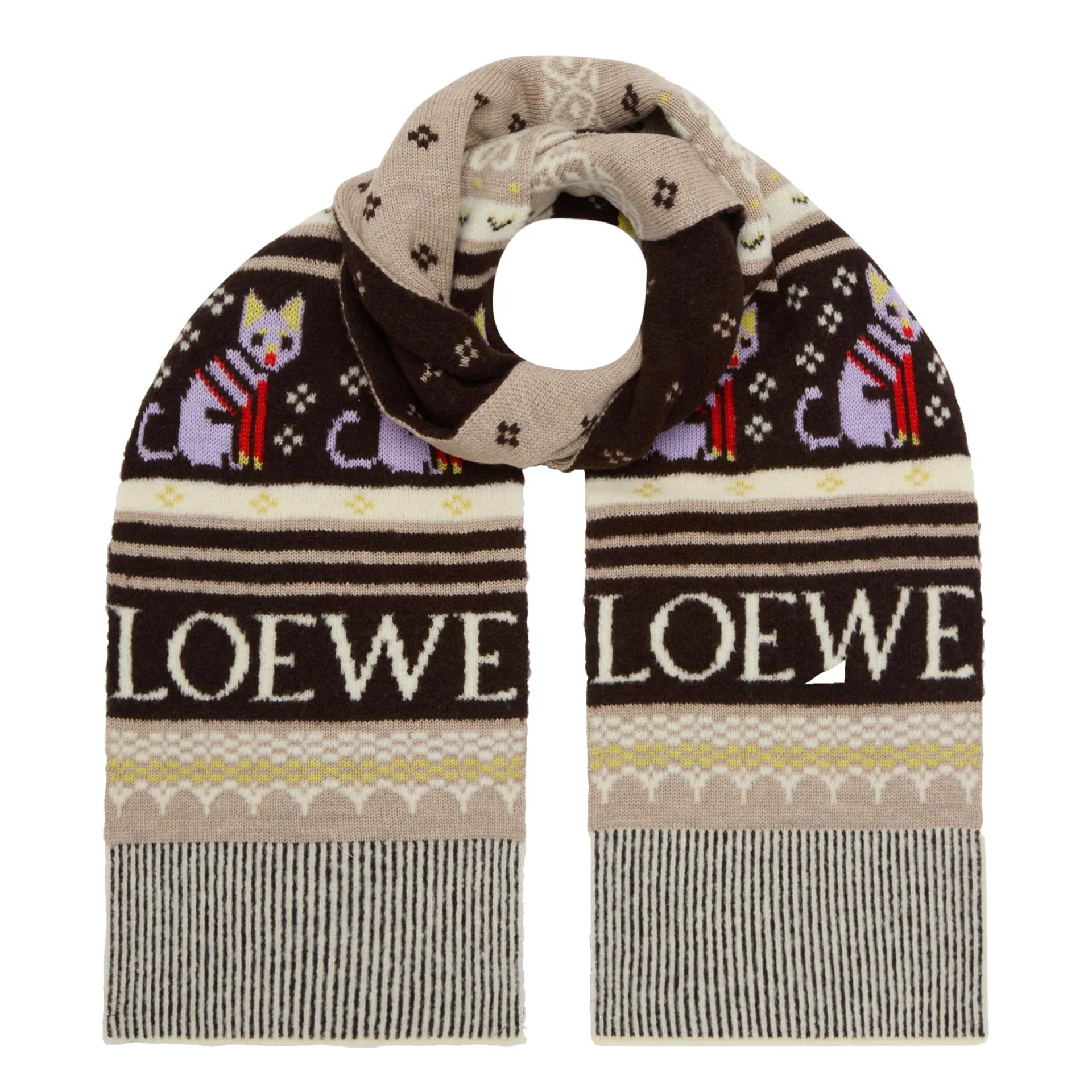 Graphic Logo Scarf