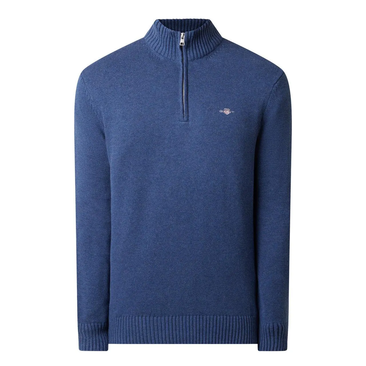 Half-Zip Logo Sweater