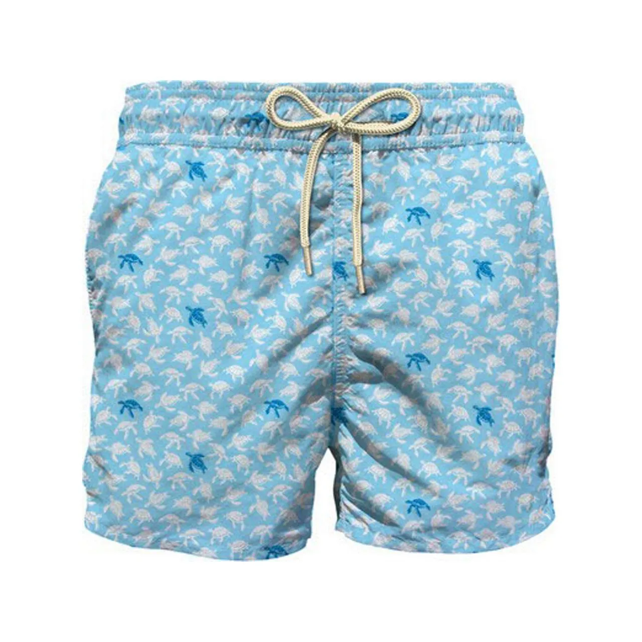 MC2 SAINT BARTH Comfort Light Turtle Swim Shorts