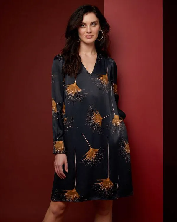 Gallery Flower Print Tunic Dress