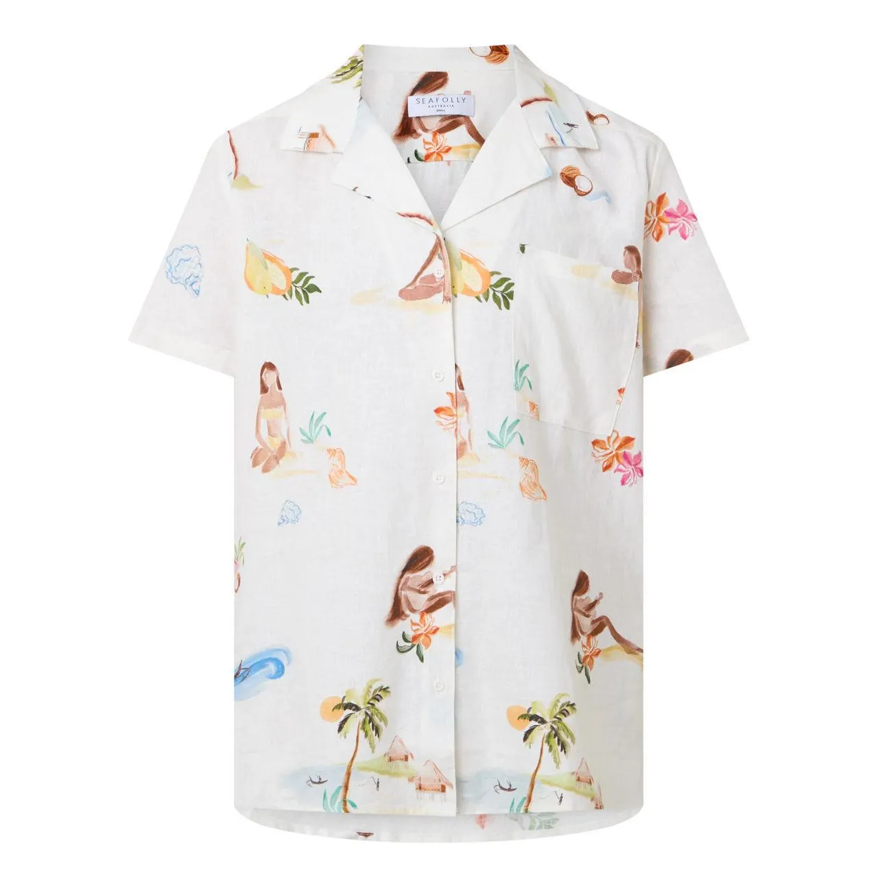 New in SEAFOLLY Isla Palm Shirt €100.00
