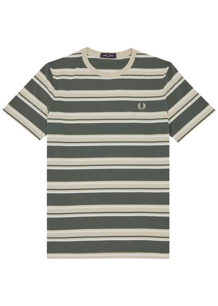 Striped cotton T-shirt