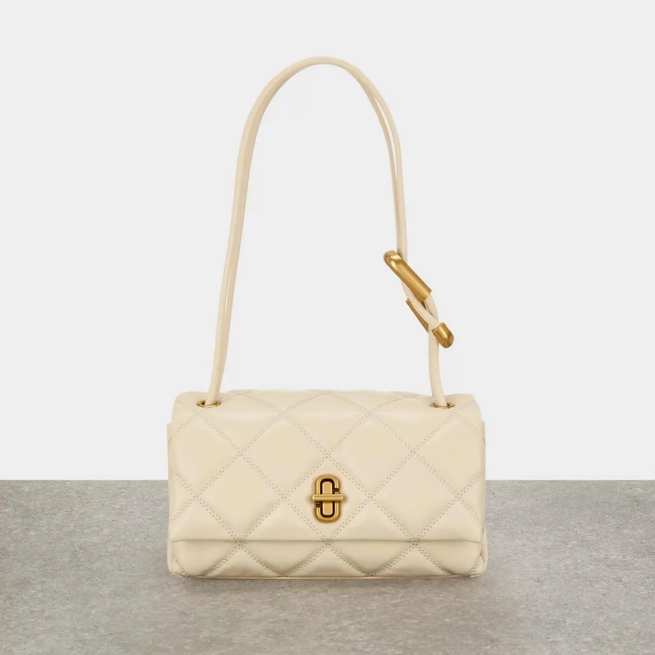 MARC JACOBS The Quilted Mini Dual Shoulder Bag