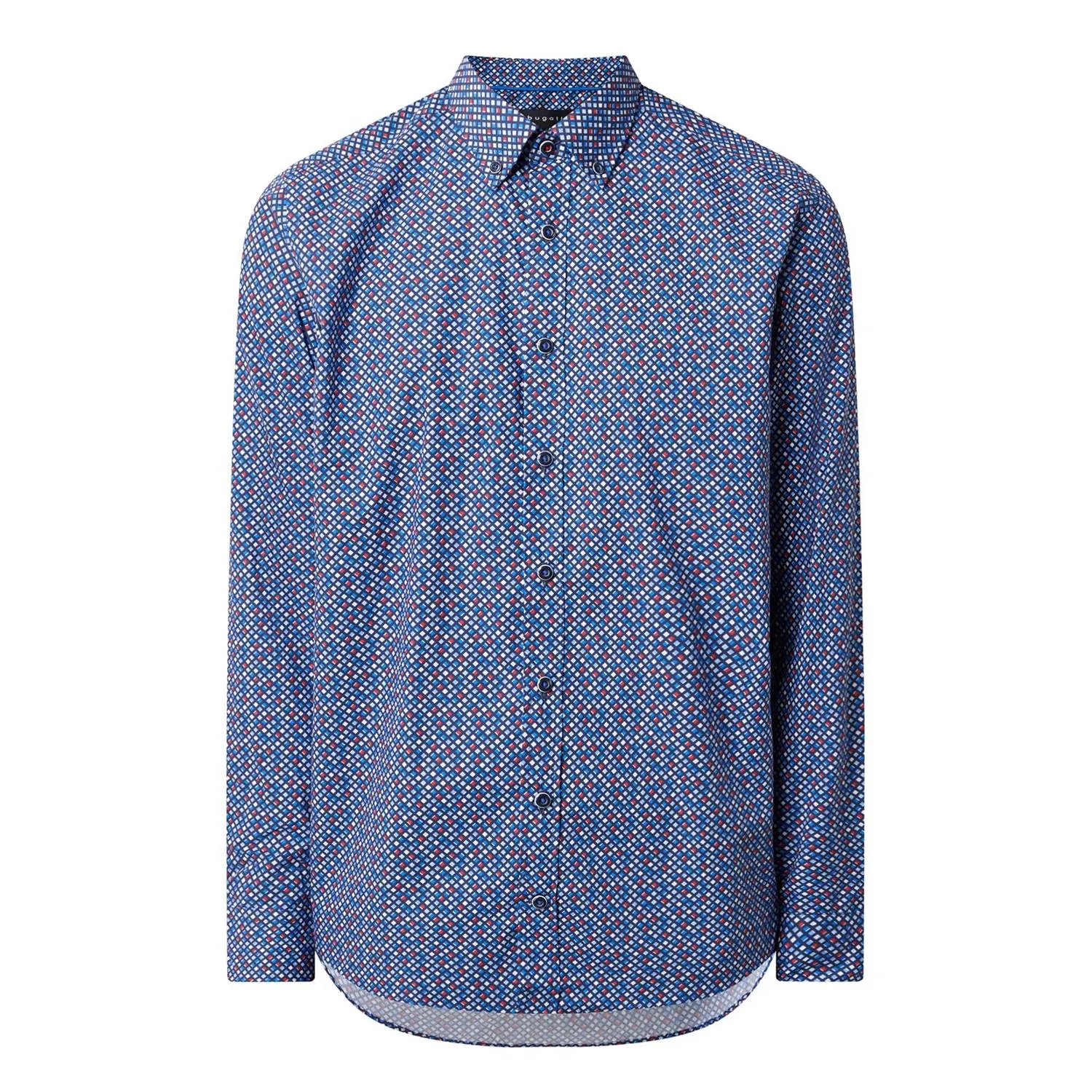 Geometric Single-Cuff Shirt