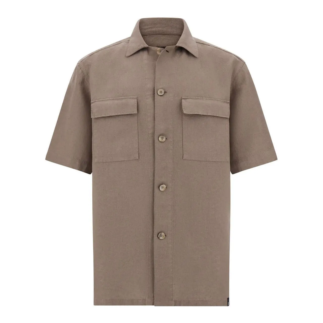 Patch Pocket Linen Shirt