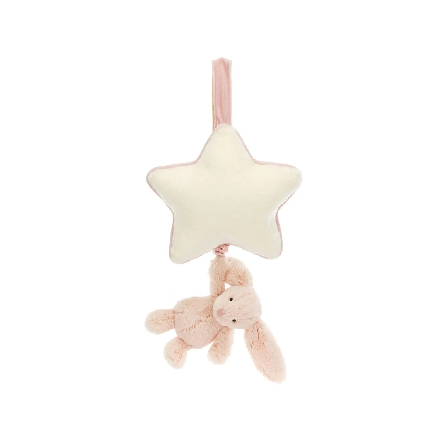 Bashful Blush Bunny Musical Pull