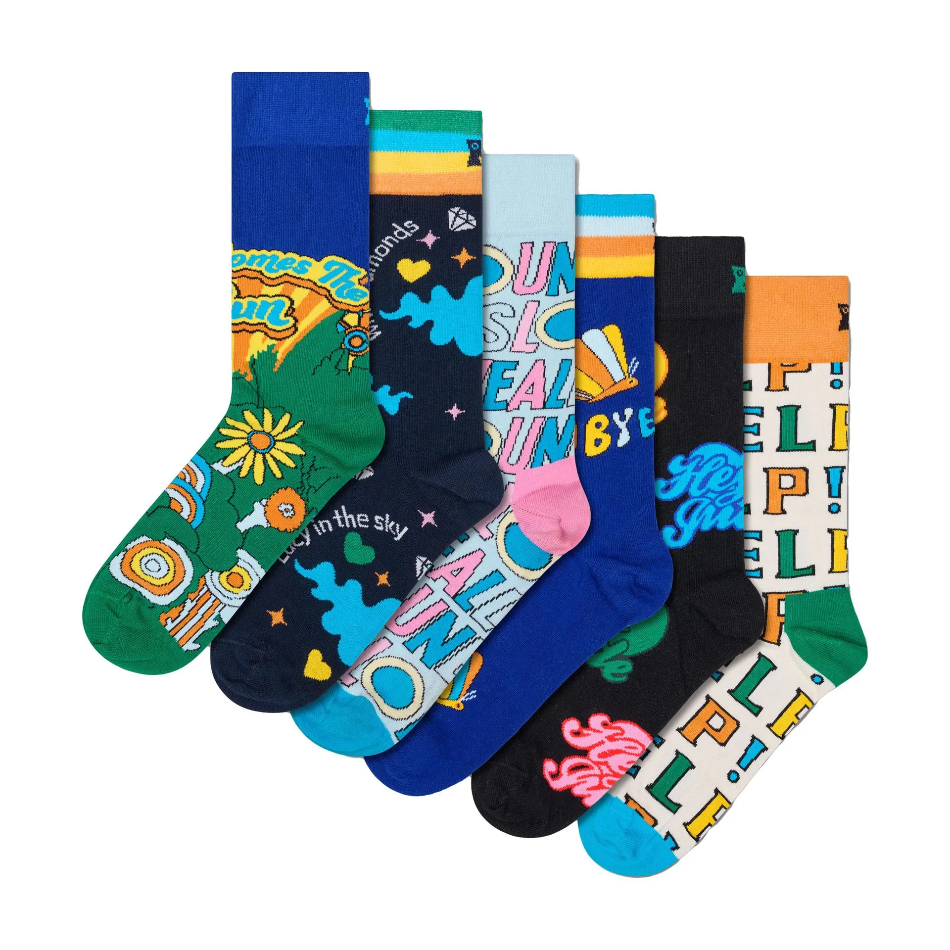 Three-Pack The Beatles Socks Gift Set