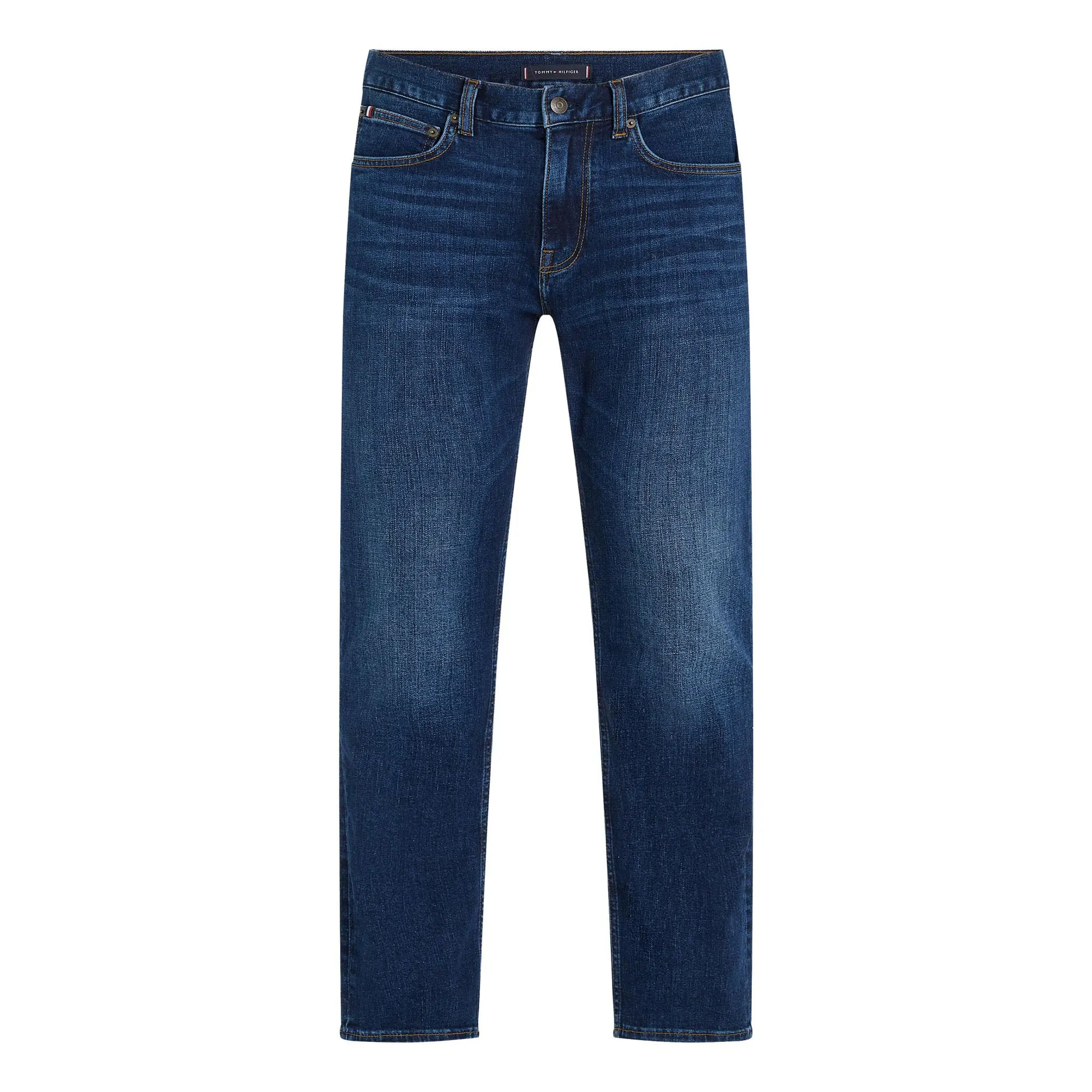 Denton Whiskered Straight Leg Jeans