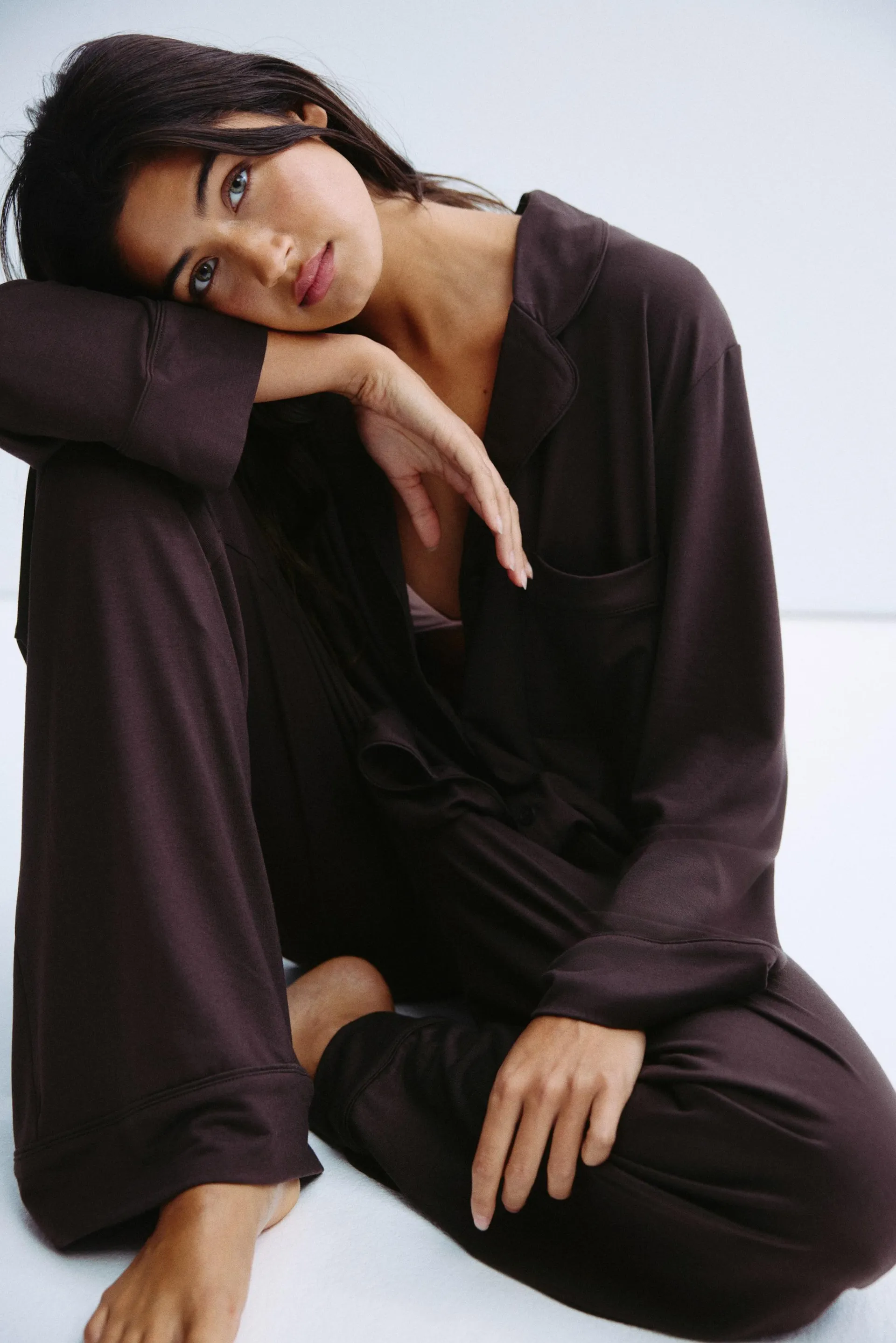 Viscose-blend pyjamas