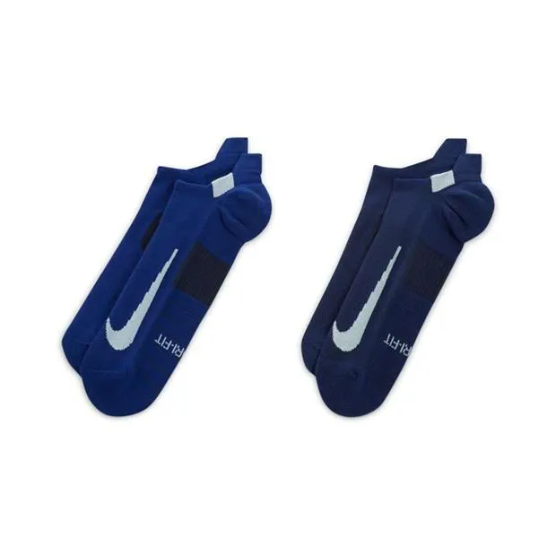 Multiplier Running No-Show Socks (2 Pairs)