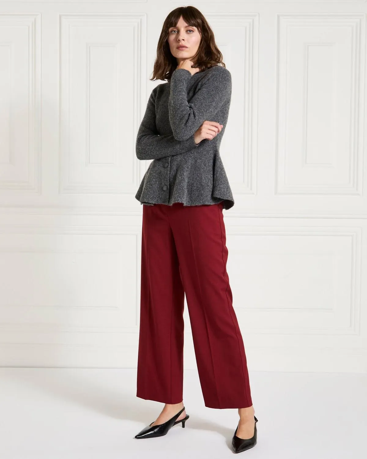 Gallery Tie Waist Trousers
