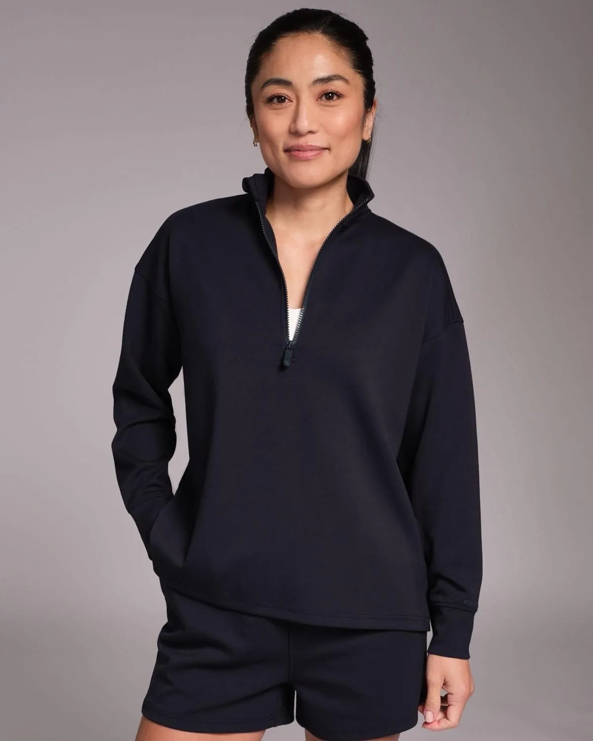 Powercut All-Day Wear Half Zip Outerspace Navy Sweatshirt