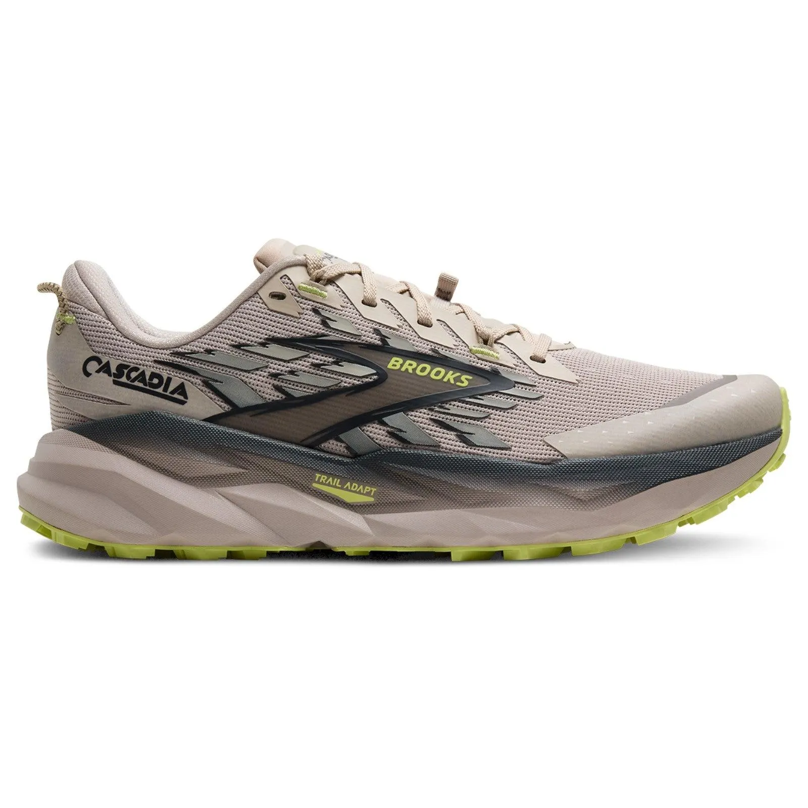 Brooks Mens Cascadia 19 Grey