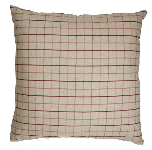 Cushion VALERIANA 50x50 check red