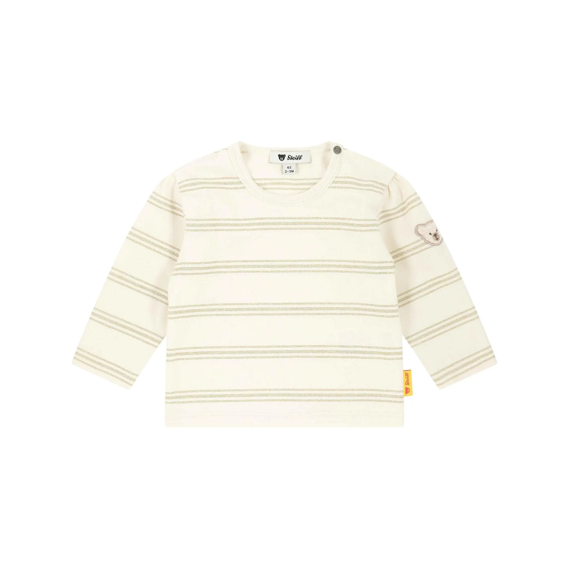 Bear Striped Long-Sleeved T-Shirt