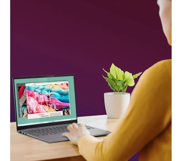 LENOVO Yoga Slim 7 14" Laptop - Intel® Core™ Ultra 7, 1 TB SSD, Grey