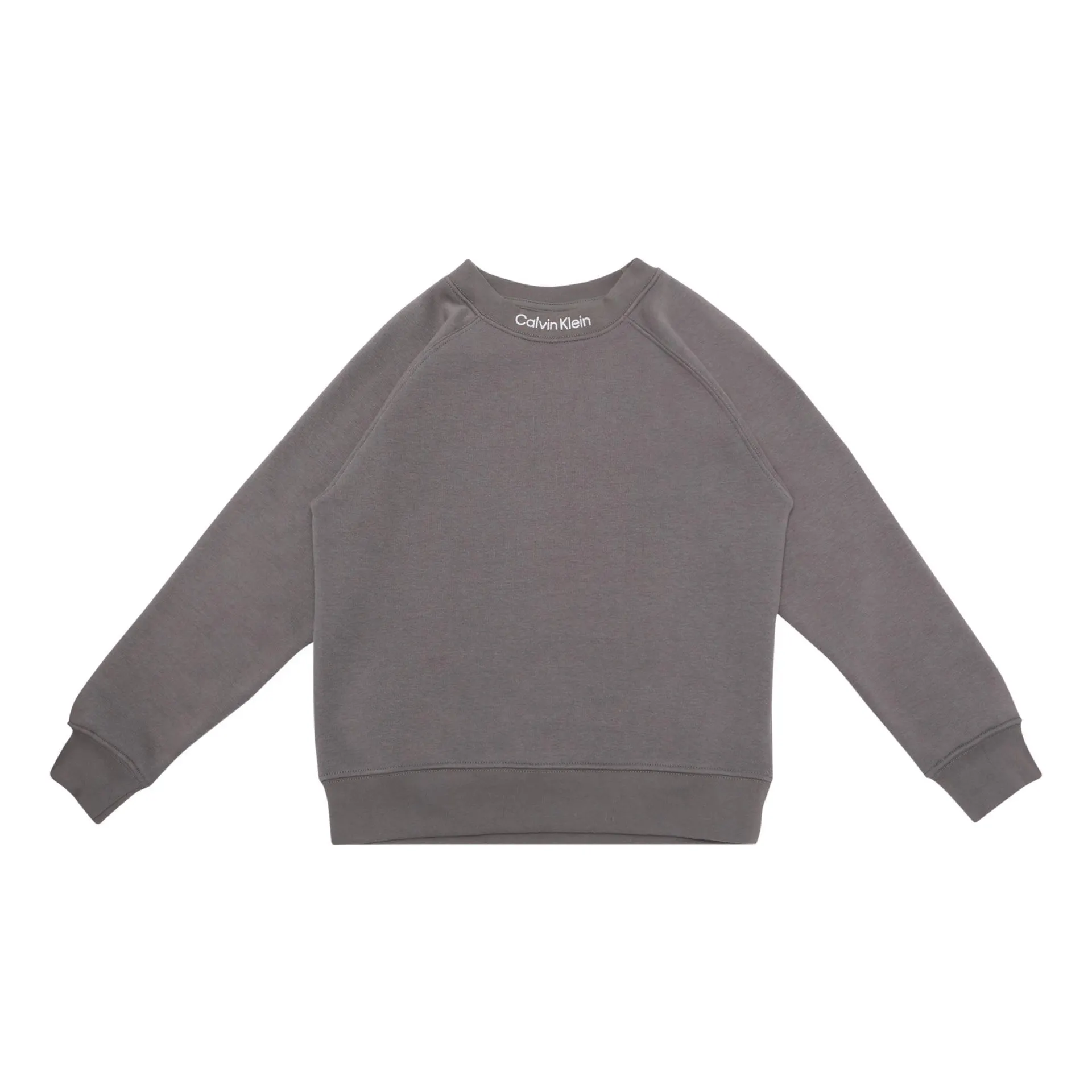 Logo Neck Fleece Sweatshirt