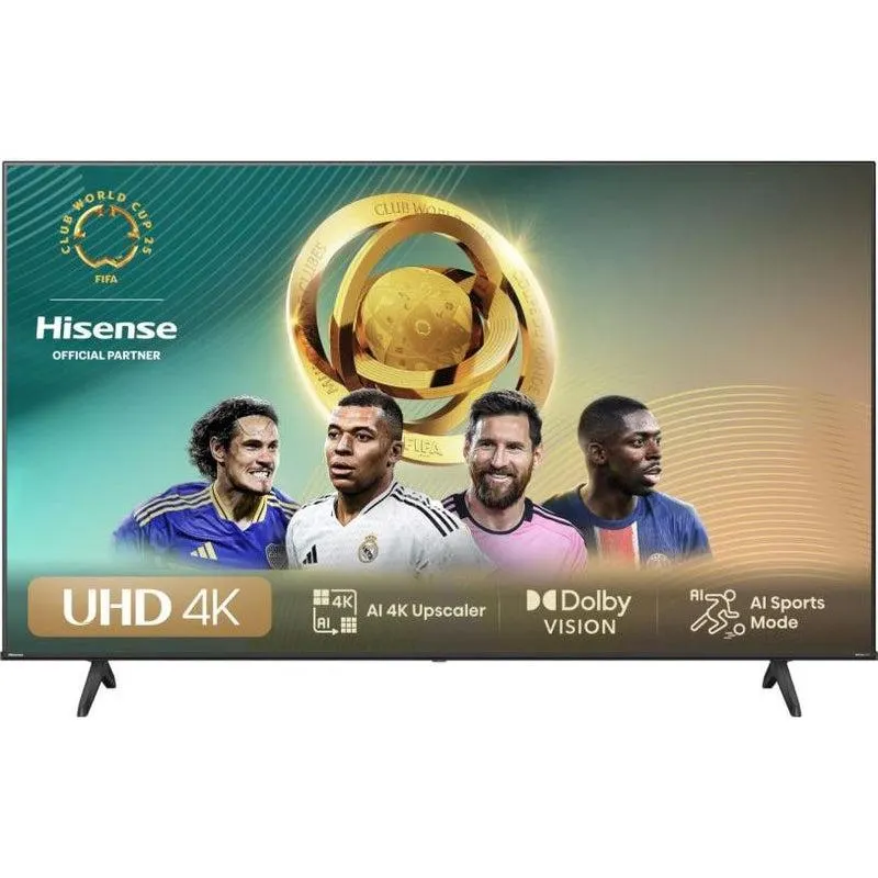 Hisense A6N 55" 4K Smart TV - Black | 55A61N
