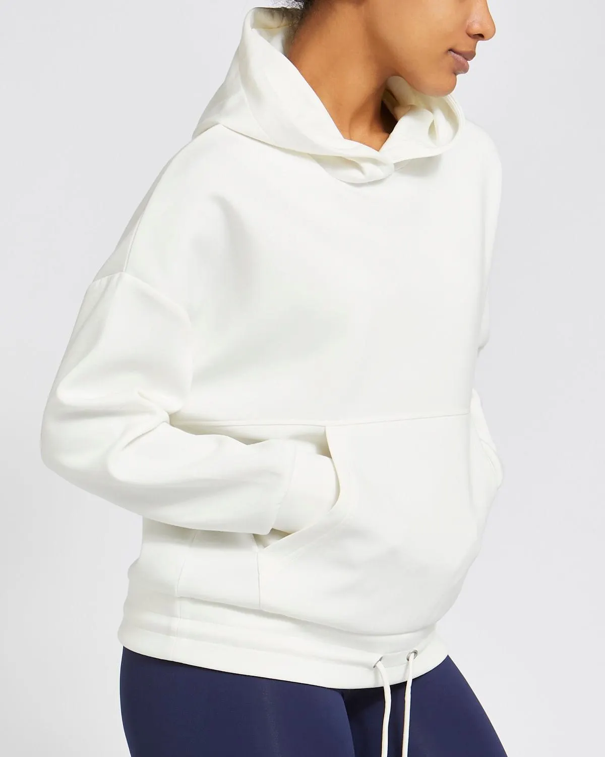 Oversized Cosy Drawstring Hem Hoodie