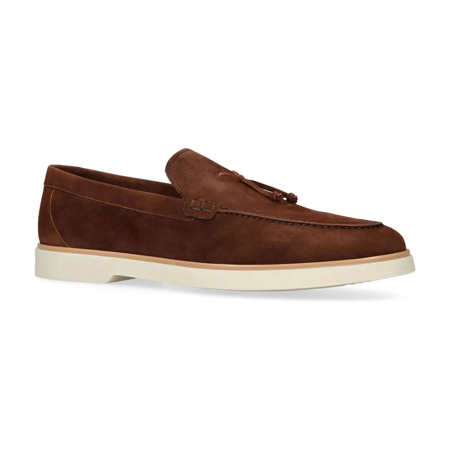 Alea Tassel Suede Loafers