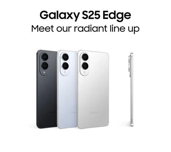 SAMSUNG Galaxy S25 Edge - 256 GB, Titanium Jetblack