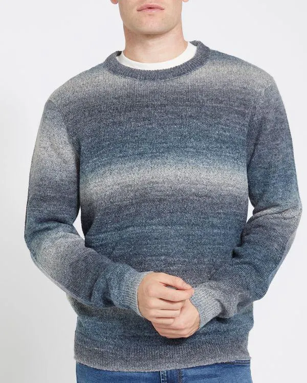 Space Dye Crew Neck Jumper