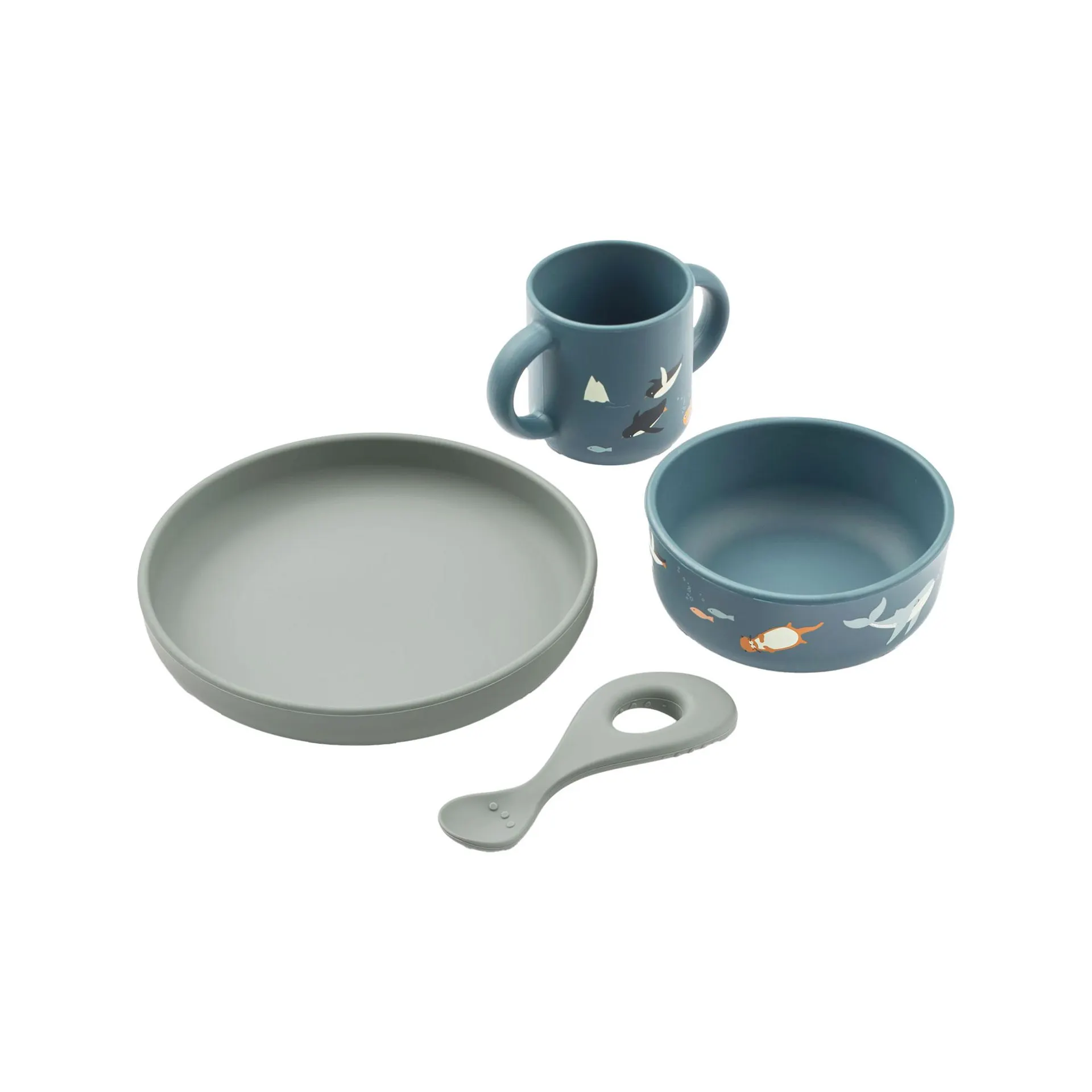 Vivi Printed Animal Tableware Set