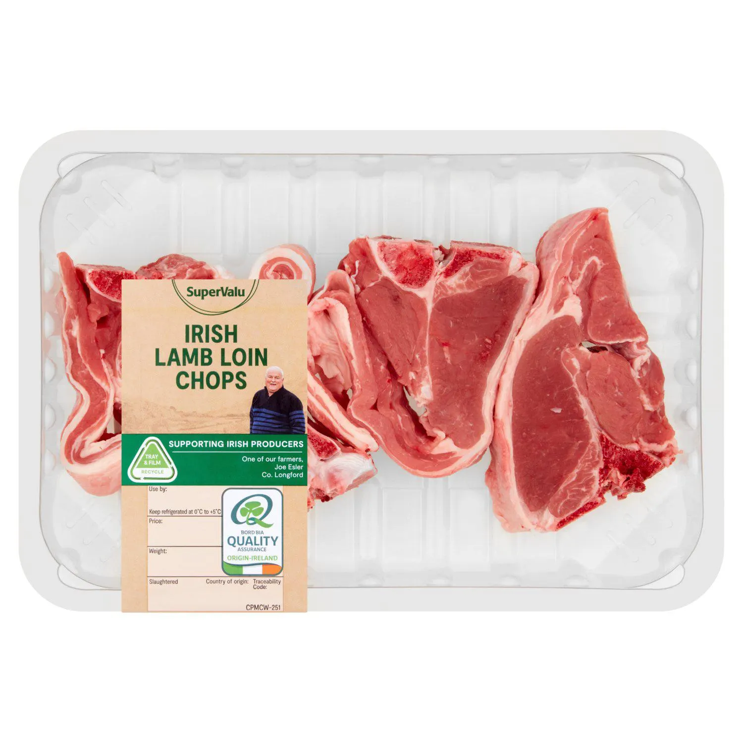 SuperValu Lamb Loin Chops Family Pack (390 g)