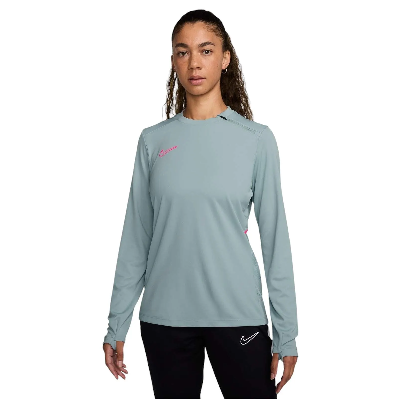 Nike Academy 25 Womens Dri-Fit Crew-Neck Long-Sleeve Soccer Top