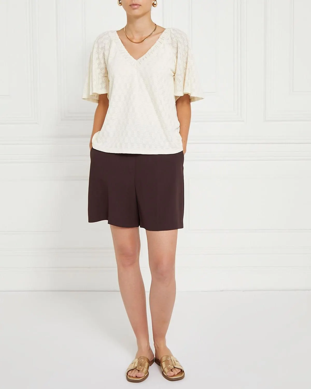 Gallery Alba Boho Frill Top