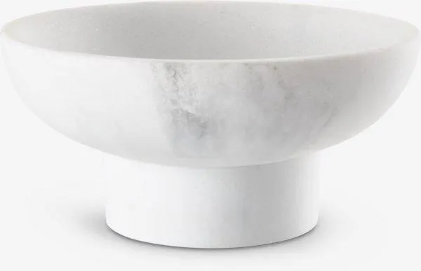 Decorative bowl BERGHEM D12xH6cm marble effect