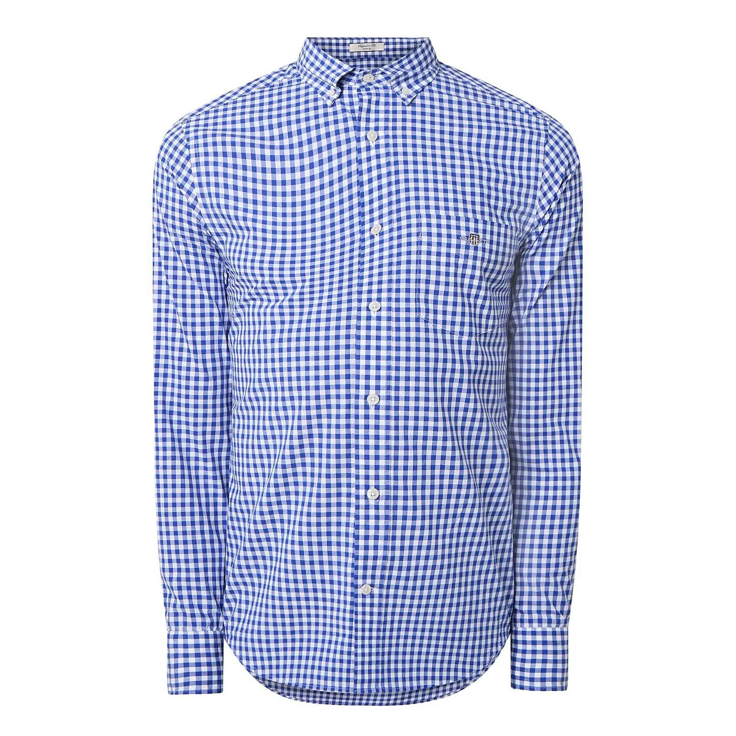 Gingham Poplin Shirt