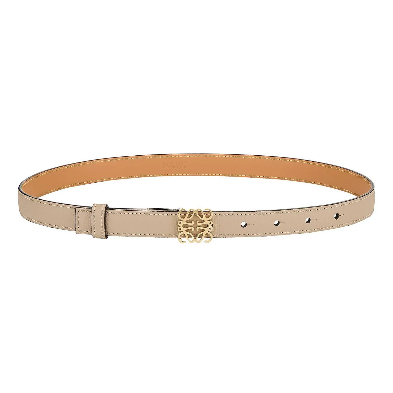 Anagram Reversible Leather Belt