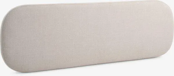 Headboard GREJS 150x48 beige fabric