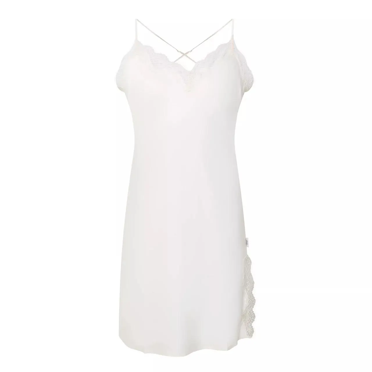 New in CHELSEA PEERS Lace Trim Slip Night Dress €49.00