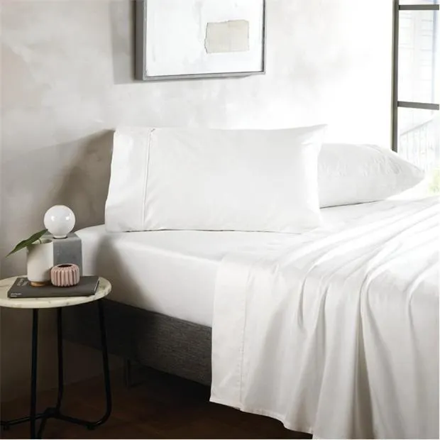 500tc Cotton Sateen Flat Sheets